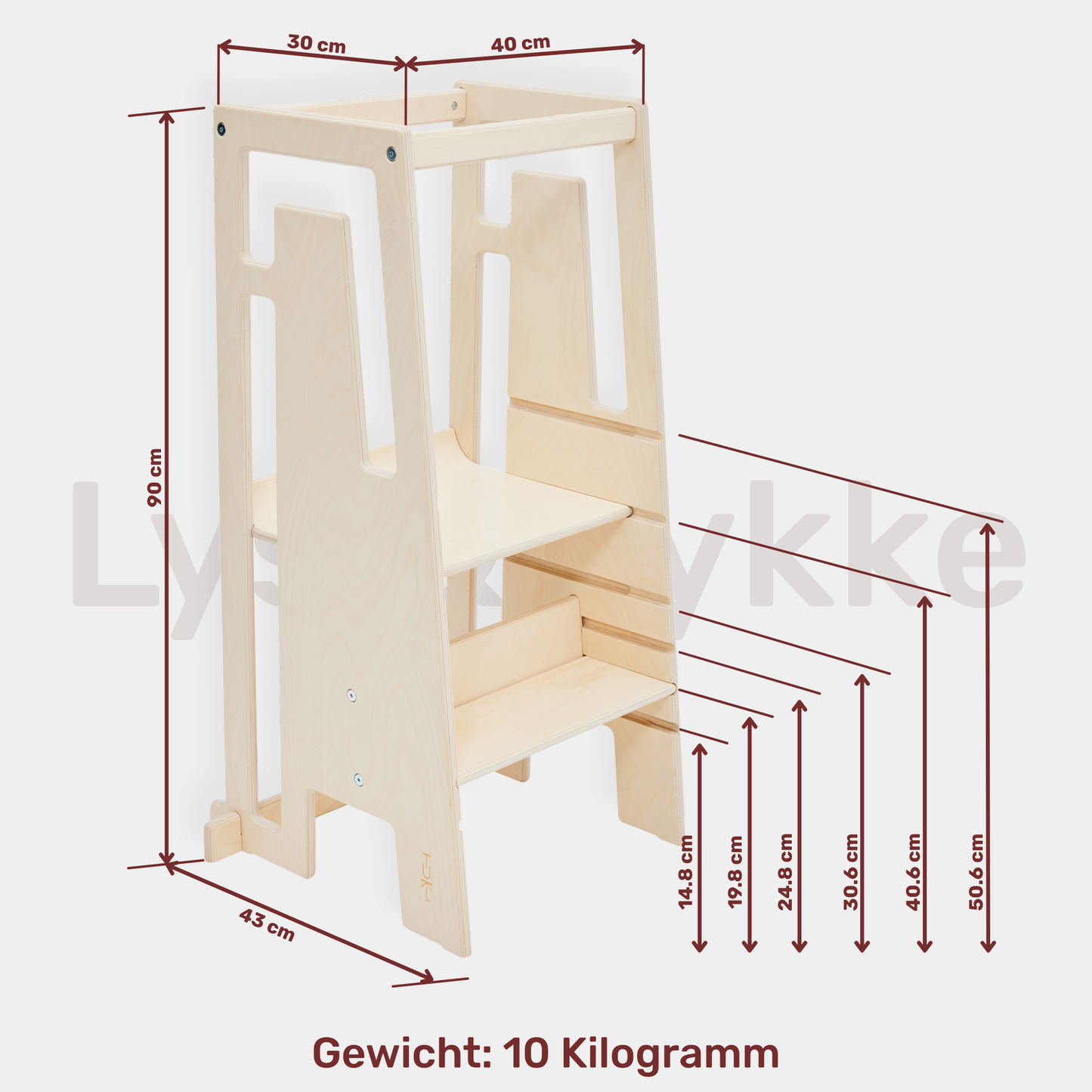 Tuki® Lernturm Arctic Birch
