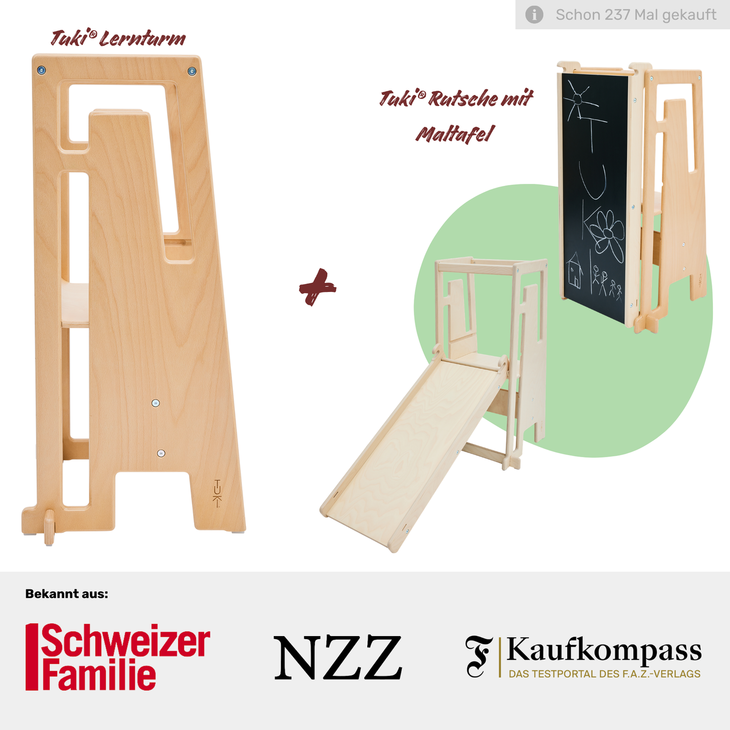 Pack de démarrage Tuki® avec toboggan