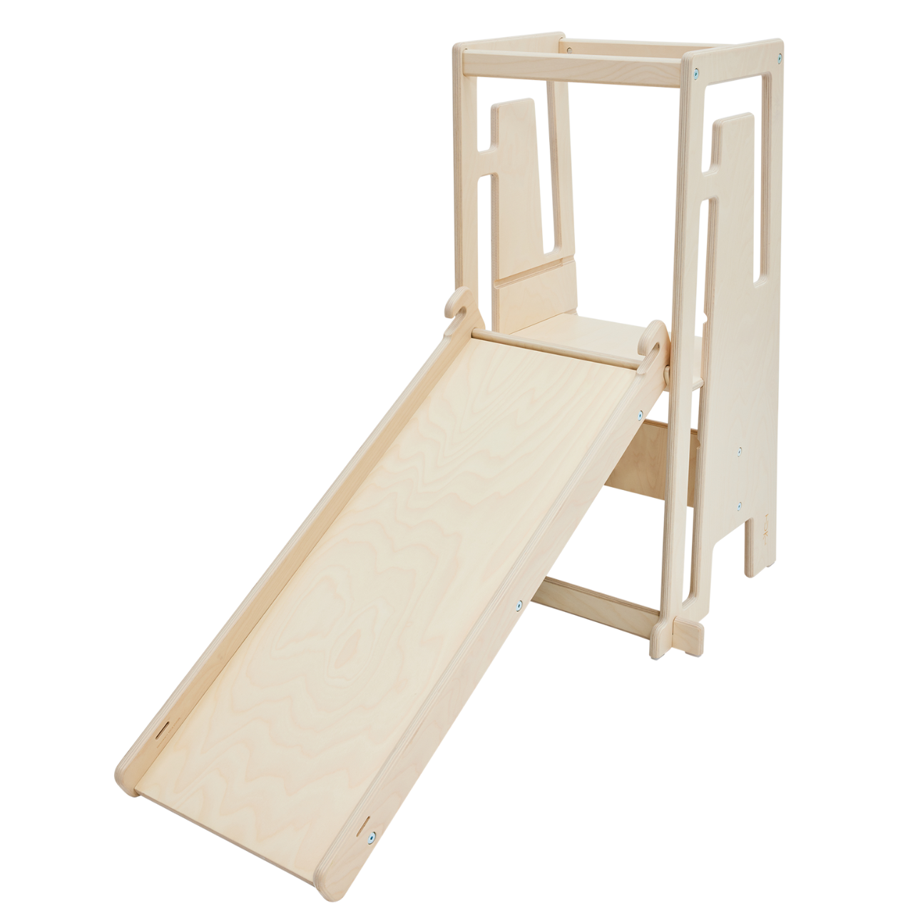 Toboggan Tuki® avec tableau noir, Bouleau arctique