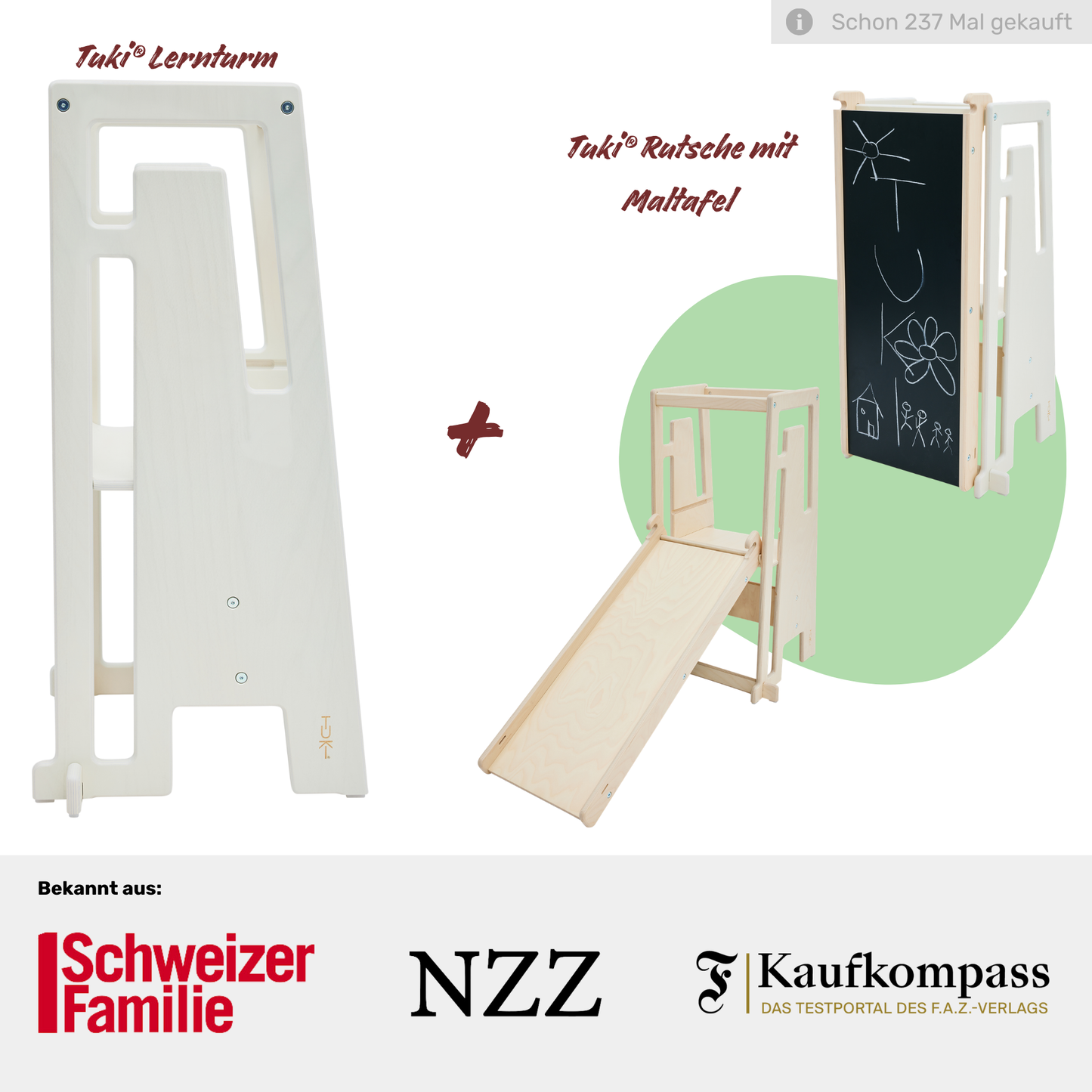 Pack de démarrage Tuki® avec toboggan