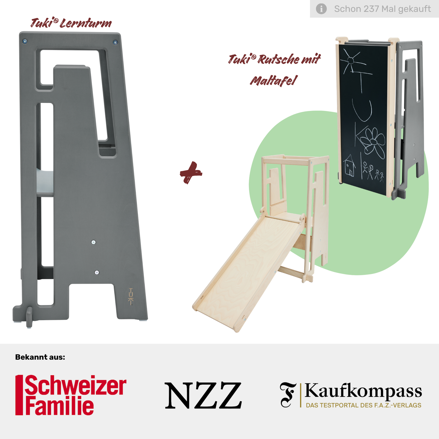 Pack de démarrage Tuki® avec toboggan